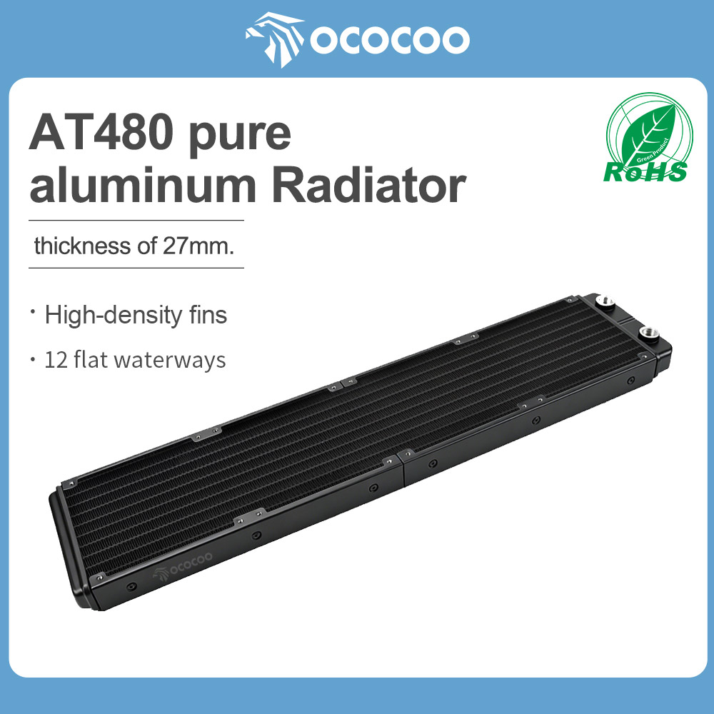 Bonsai Wire Aluminum - OCOCOO PC Radiator Pendingin Air 480Mm