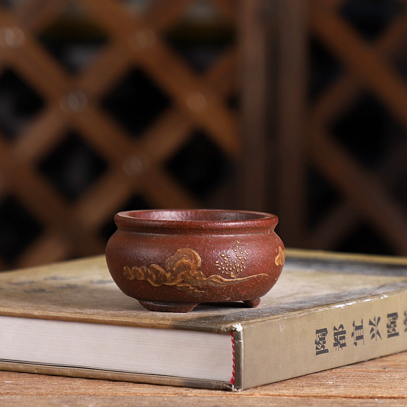Pot Bonsai Pasir Ungu, Lukisan - Bonsai Garden With Sand ulasan dan harga