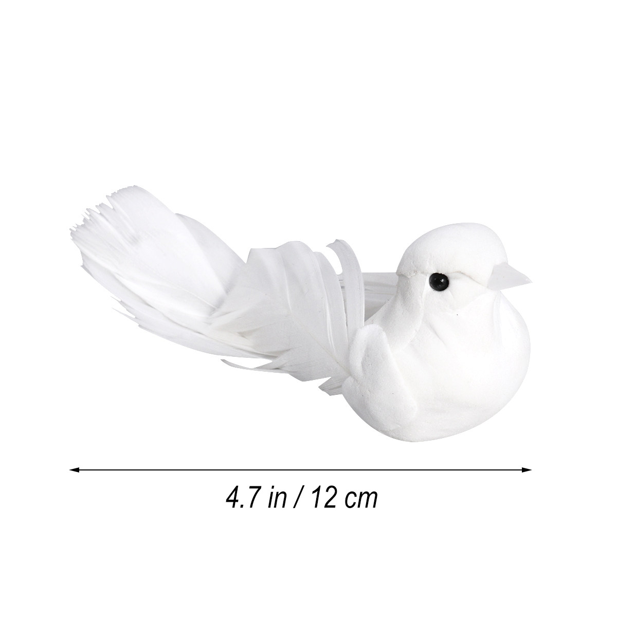 2 Buah Dekorasi Burung Merpati - Bonsai Garden Display ulasan dan harga