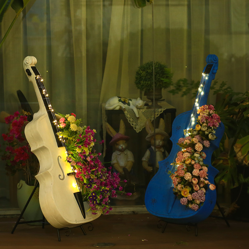 Patung Taman Berbentuk Cello,  - Bonsai Garden Display ulasan dan harga