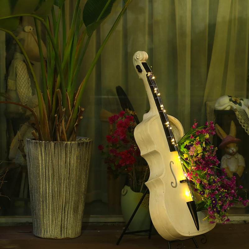 Patung Taman Berbentuk Cello,  - Bonsai Garden Display ulasan dan harga