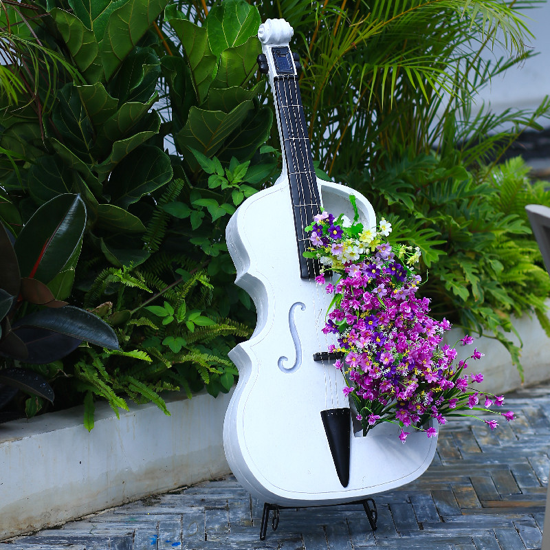 Patung Taman Berbentuk Cello,  - Bonsai Garden Display ulasan dan harga