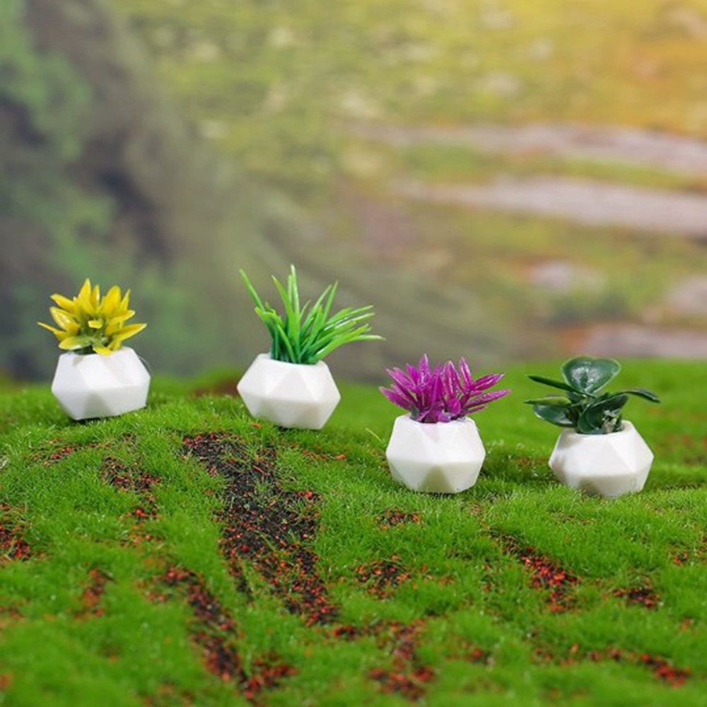1:12 Rumah Boneka Miniatur Tan - Bonsai Garden Accessories ulasan dan harga
