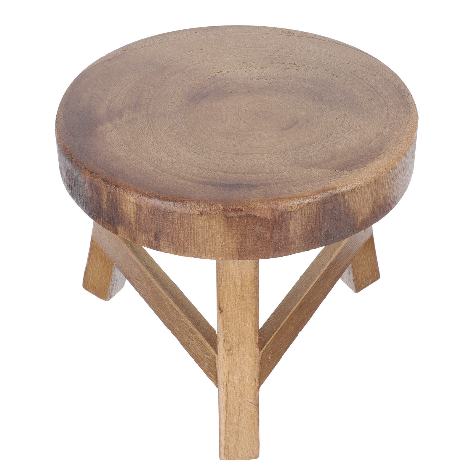 1Pcs Penyangga Pot Bunga Kayu  - Bonsai Garden Display ulasan dan harga