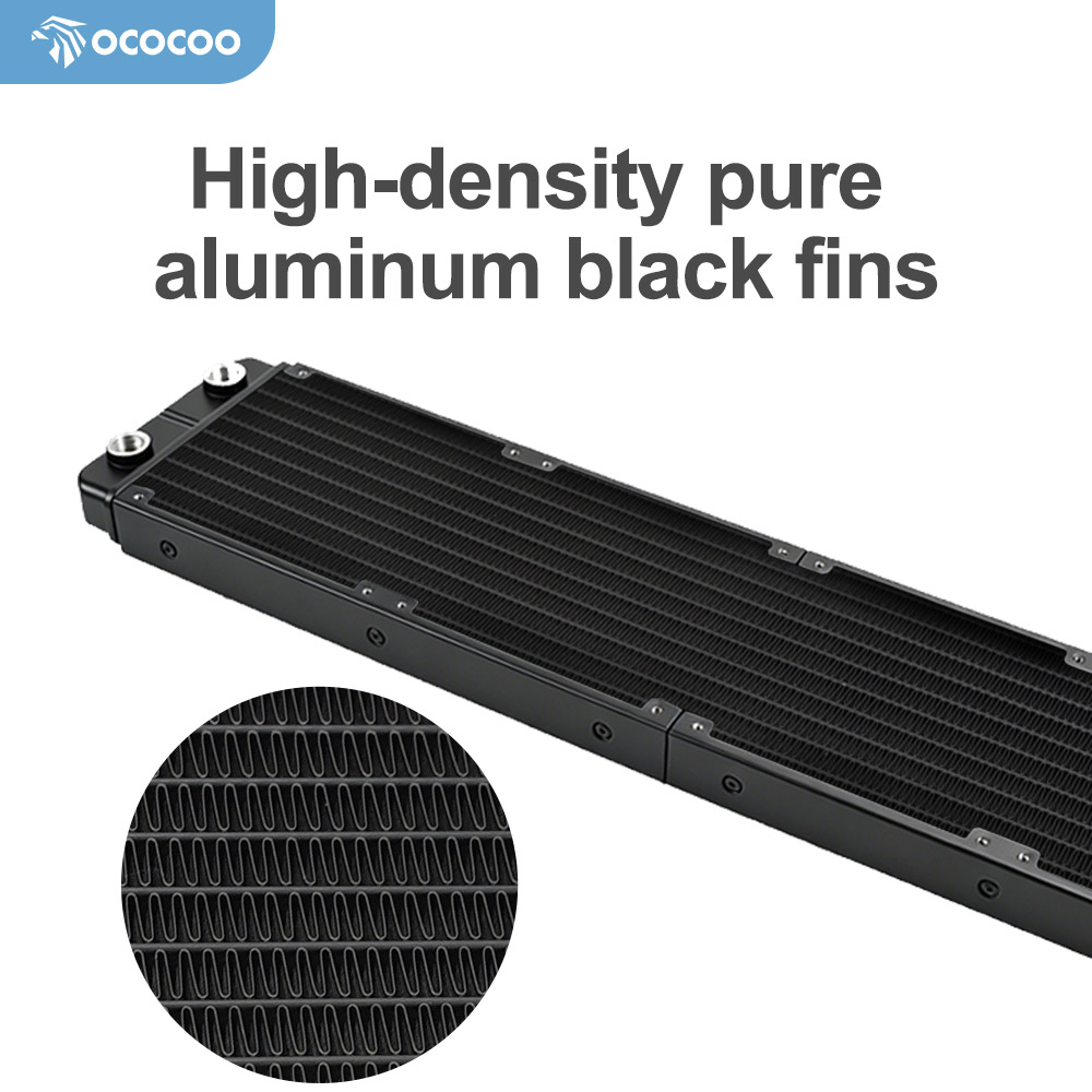OCOCOO PC Radiator Pendingin A - Bonsai Wire Aluminum ulasan dan harga